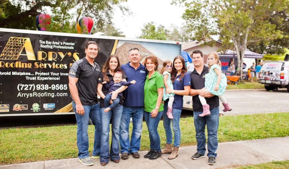 Slide of Arry's Roofing Services