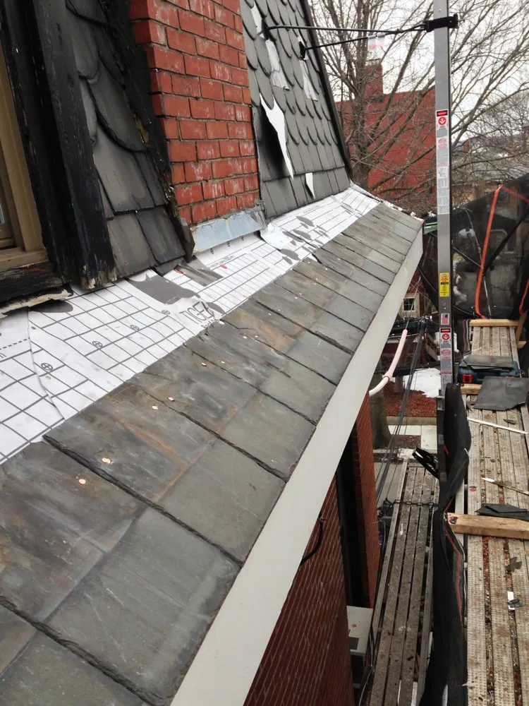 Slide of Art Slate Roofing