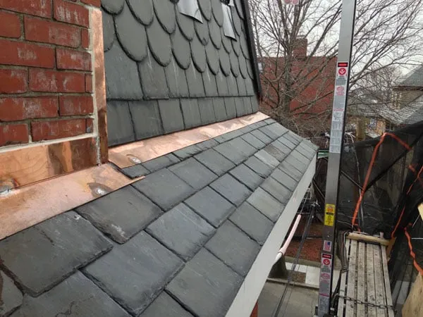 Slide of Art Slate Roofing