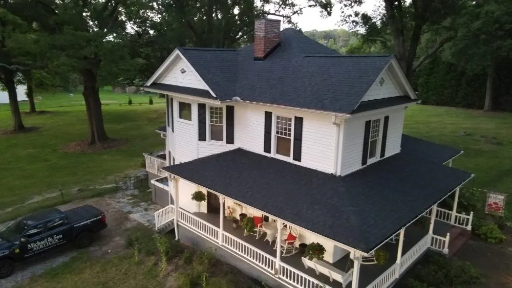 Slide of Arthur's Roofing