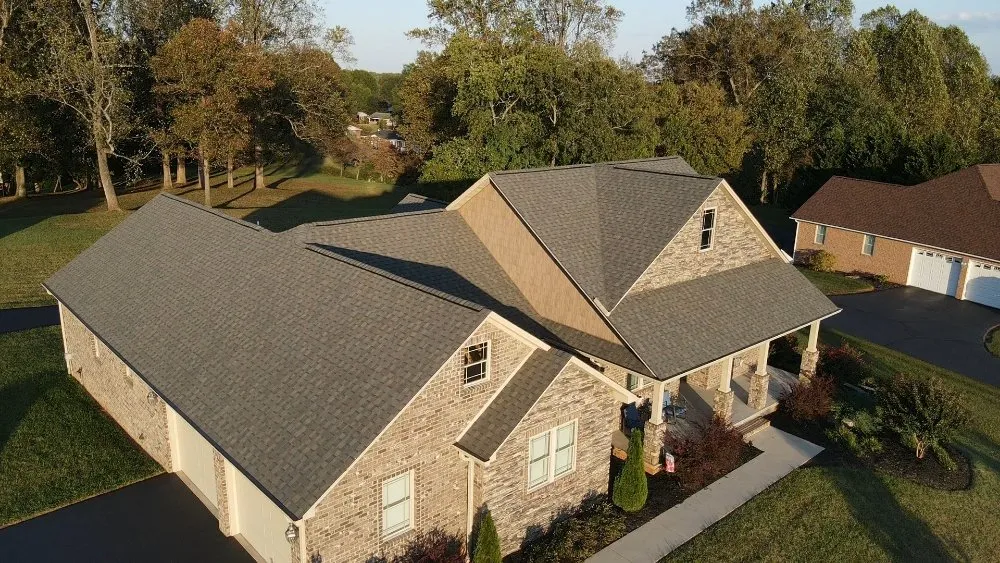 Slide of Arthur's Roofing