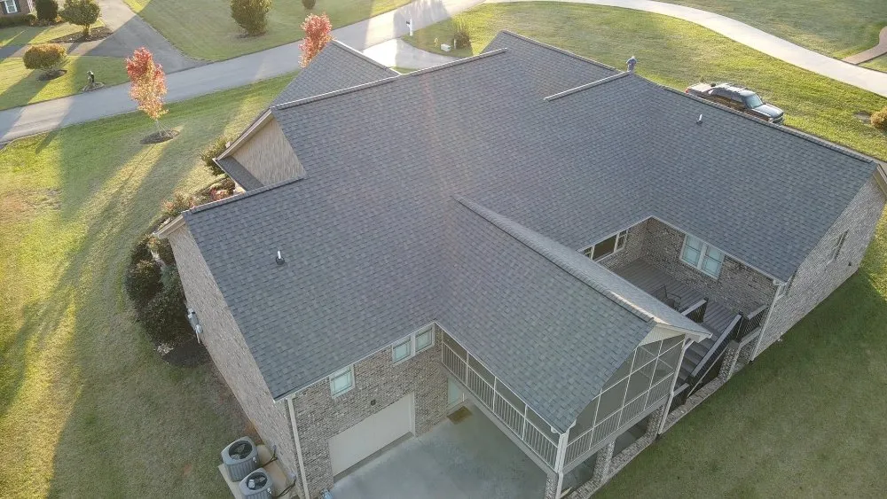 Slide of Arthur's Roofing