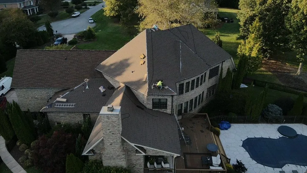 Slide of Arthur's Roofing