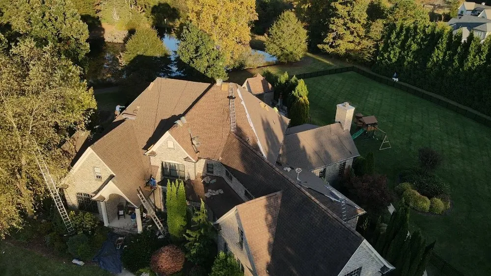 Slide of Arthur's Roofing