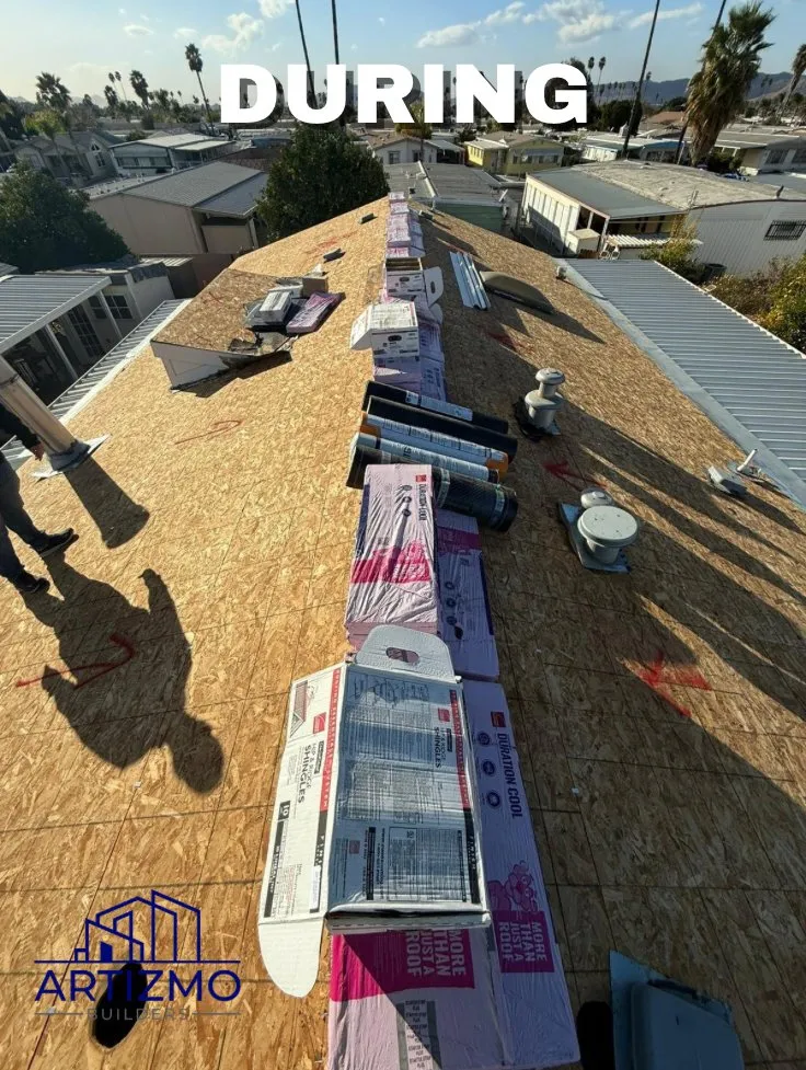 Expert residential roofing service in San Fernando Valley, CA - Artizmo Builders