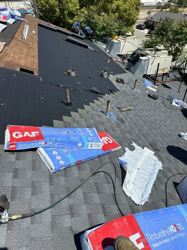 Slide of Art’s Roofing