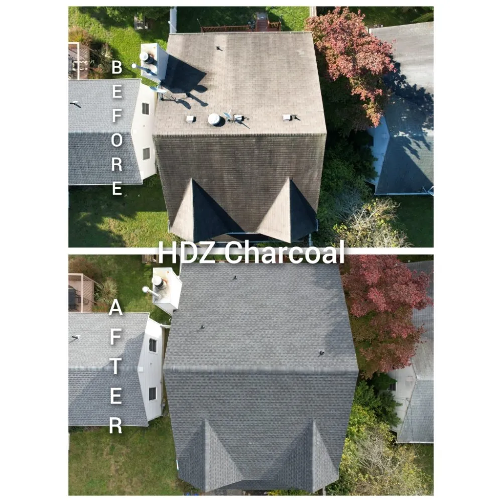 Emergency roof leak repair after storm damage in Brick Township, NJ by A&S Exteriors