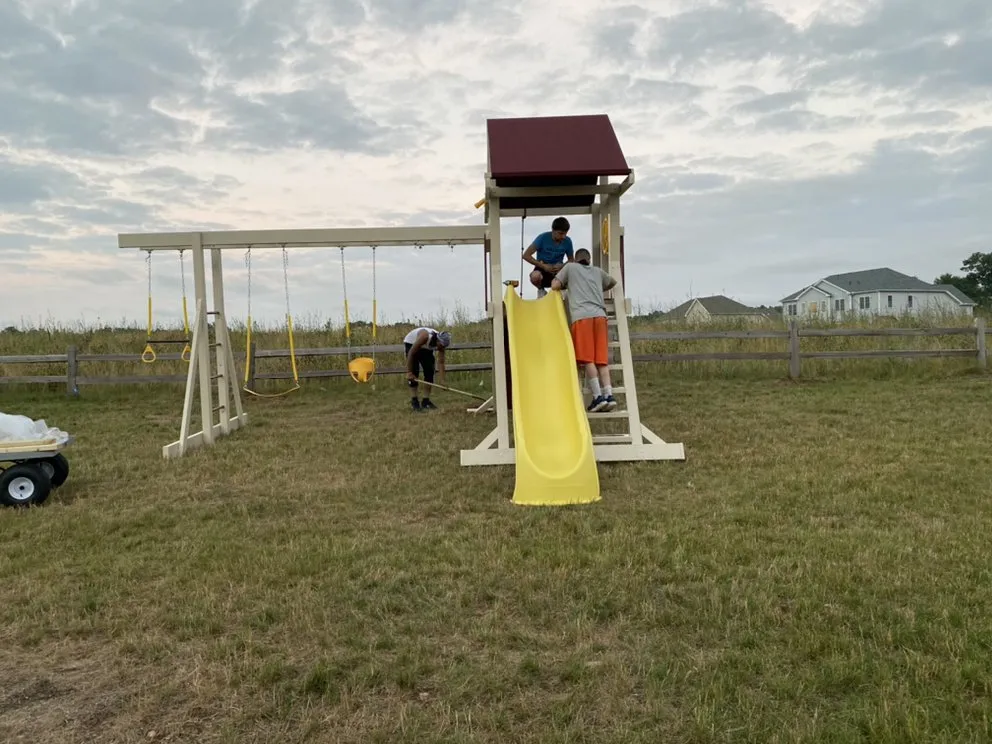 Slide of A’s helping hands