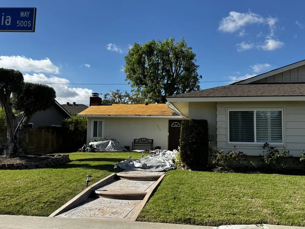Slide of A's Roofing
