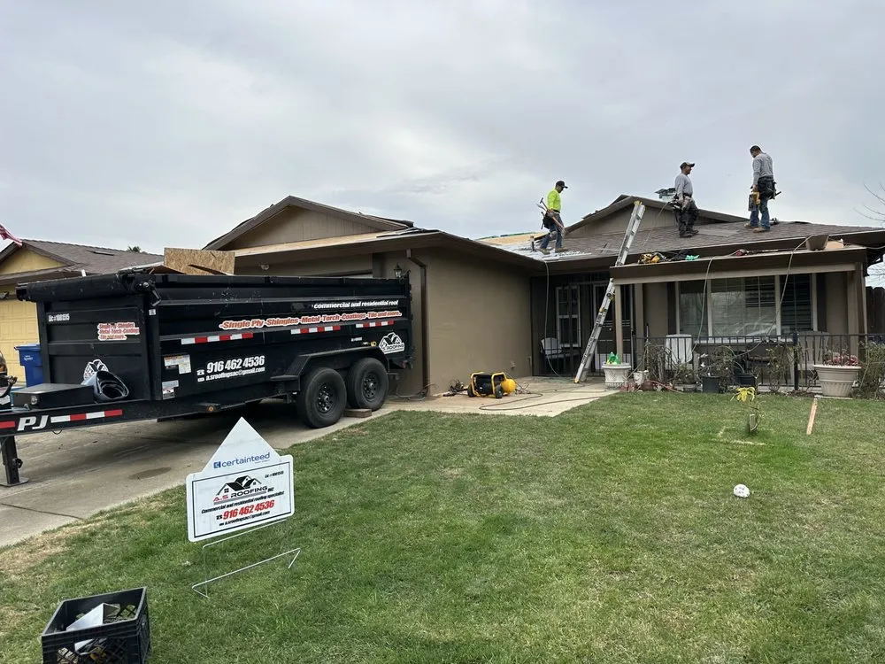 Slide of A.S Roofing