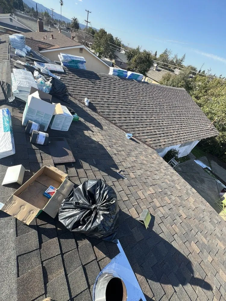 Slide of A’s Roofing