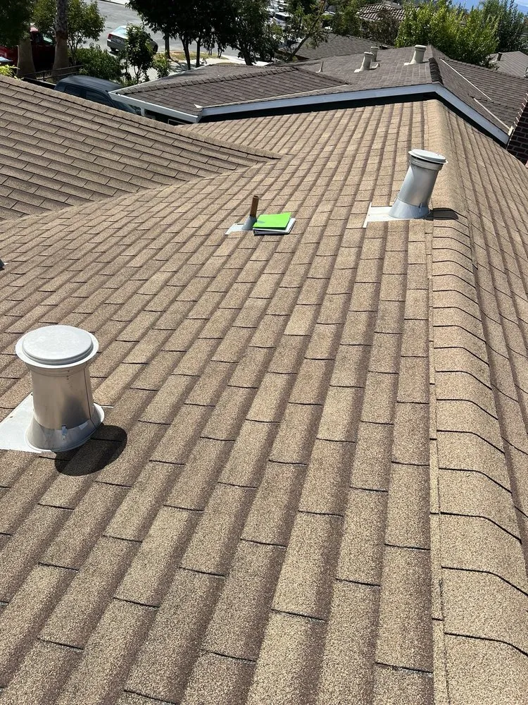 Slide of A’s Roofing