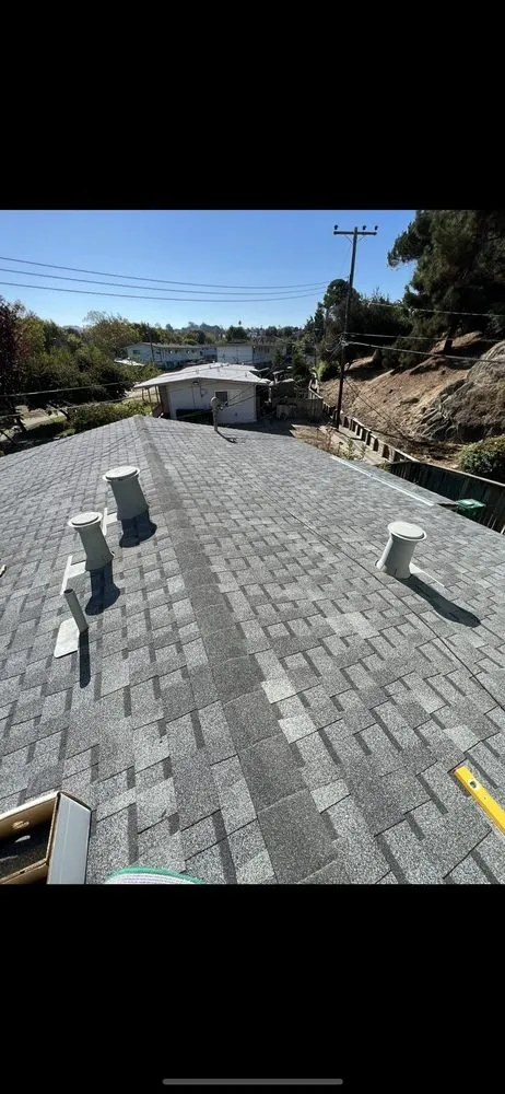 Slide of A’s Roofing