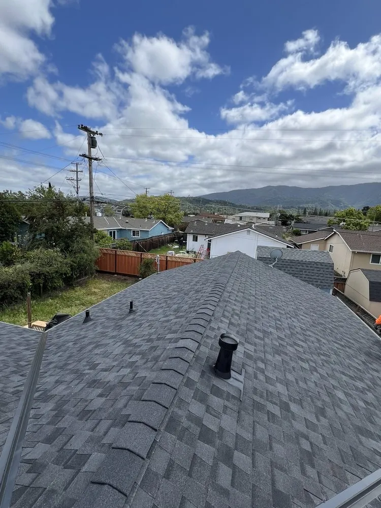 Slide of A’s Roofing