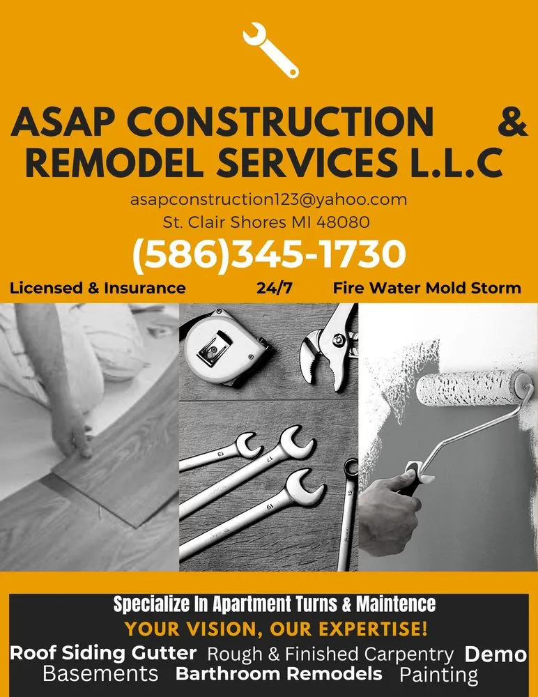 Slide of Asap Construction & Remodel
