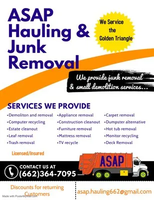 ASAP Hauling and Junk Removal