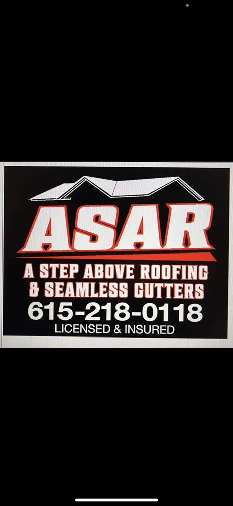 Slide of ASAR  Roofing & Gutters
