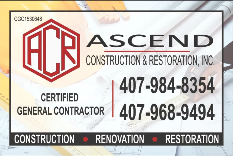 Slide of Ascend Construction and Restoration
