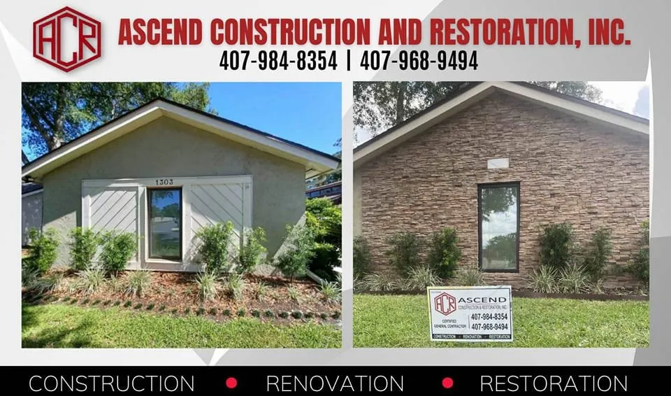 Slide of Ascend Construction and Restoration