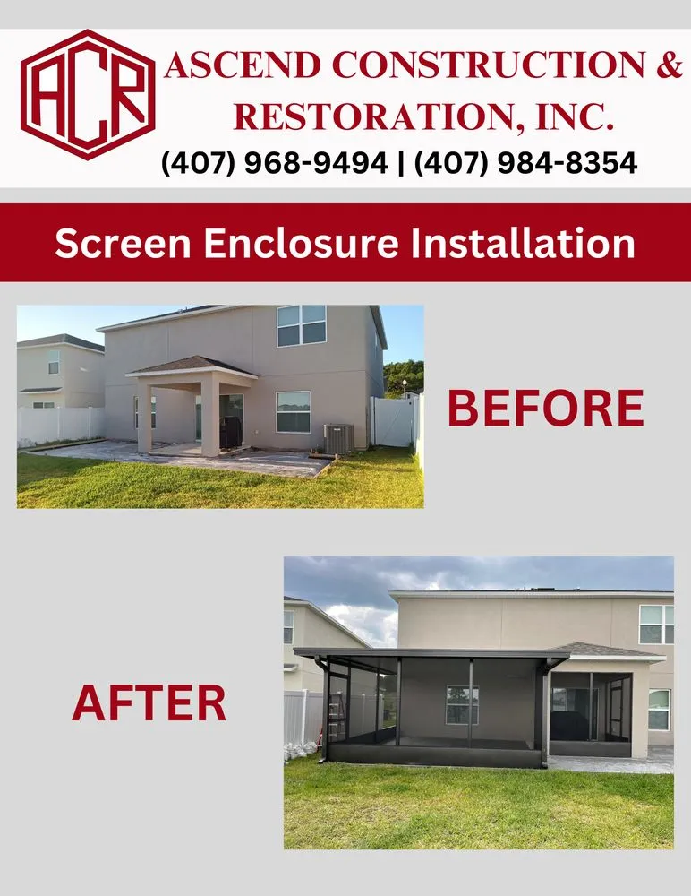 Slide of Ascend Construction and Restoration