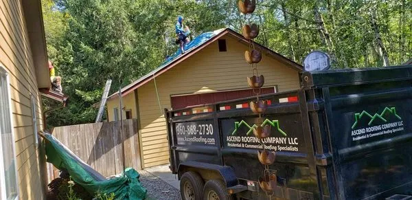 Ascend Roofing Company Logo