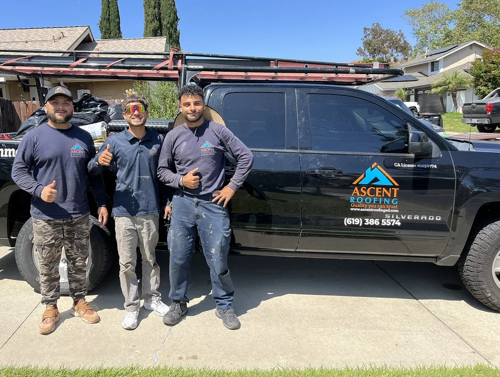 Slide of Ascent Roofing