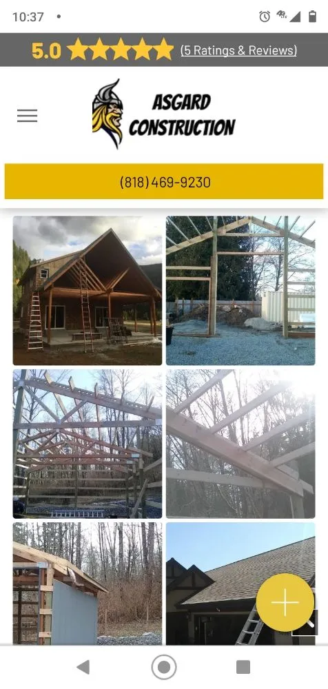 Slide of Asgard construction