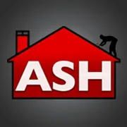 Ash Roofing & Construction LLC. Logo