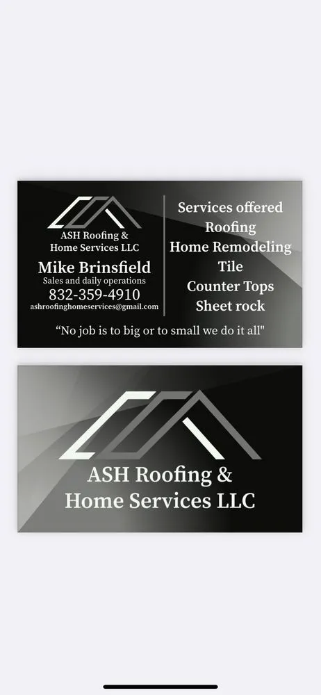 Slide of Ash Roofing & Home Services