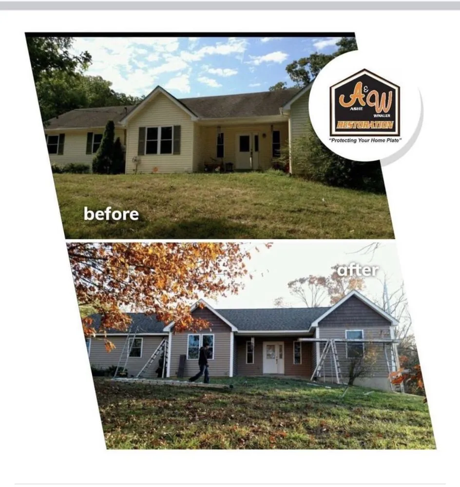 Slide of Ashe & winkler Restoration