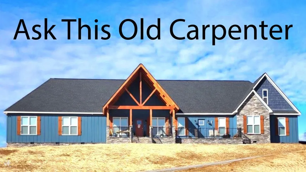 Slide of Ask This Old Carpenter