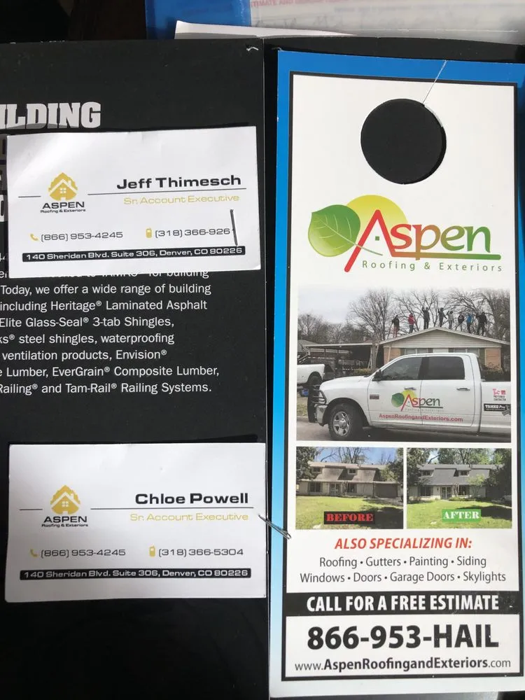 Slide of Aspen Roofing & Exteriors