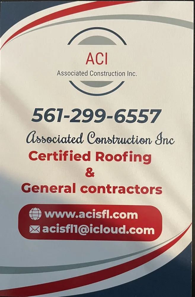 Slide of Associated Construction