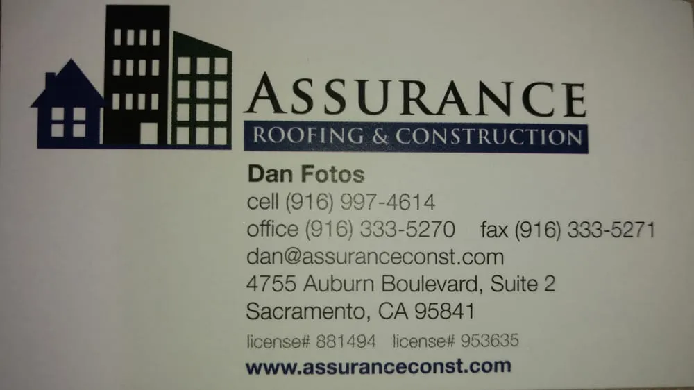 Slide of Assurance Roofing & Construction