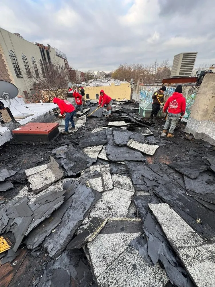 Slide of Astoria Roofing