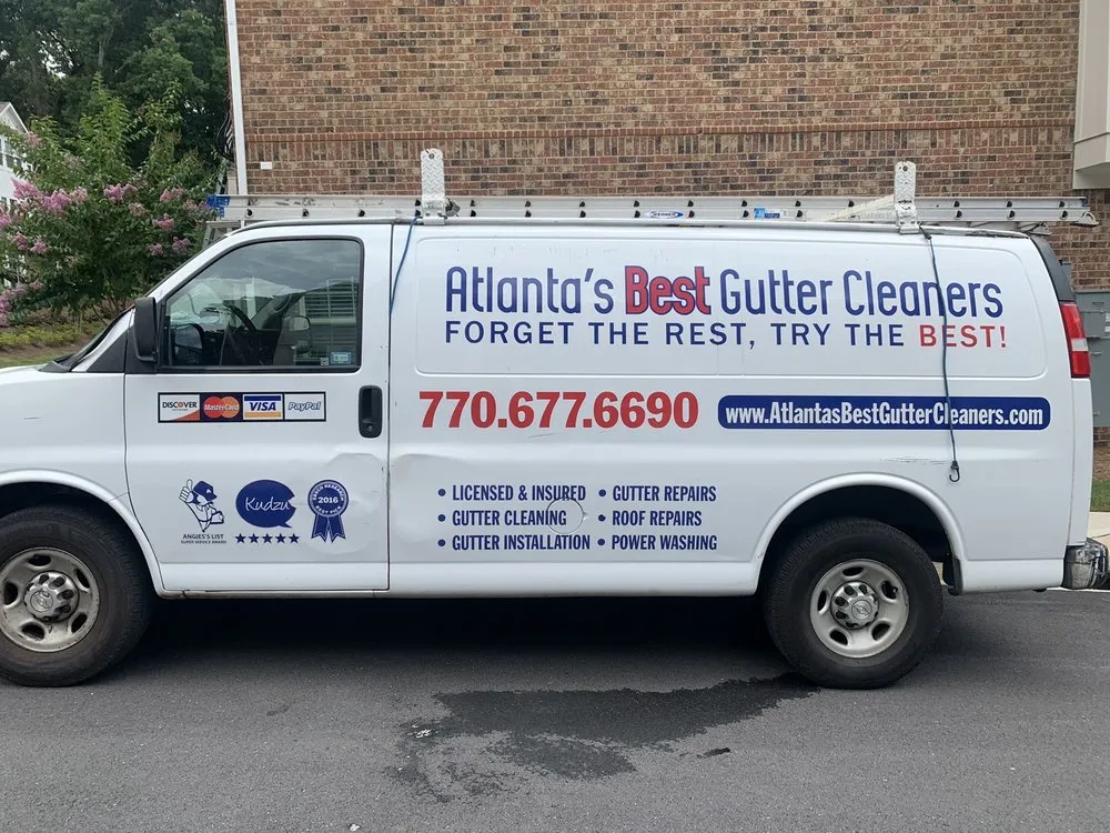 Slide of Atlanta's Best Gutter Cleaners