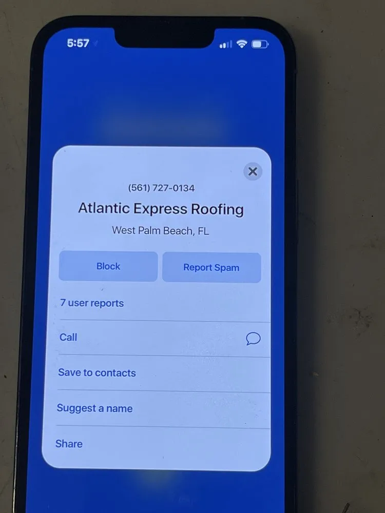 Slide of Atlantic Express Roofing