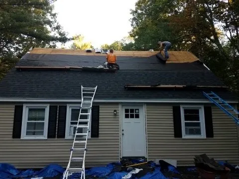 Slide of Atlantic Roofing