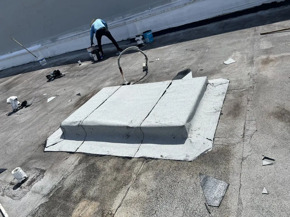 Slide of Atlantic Roofing