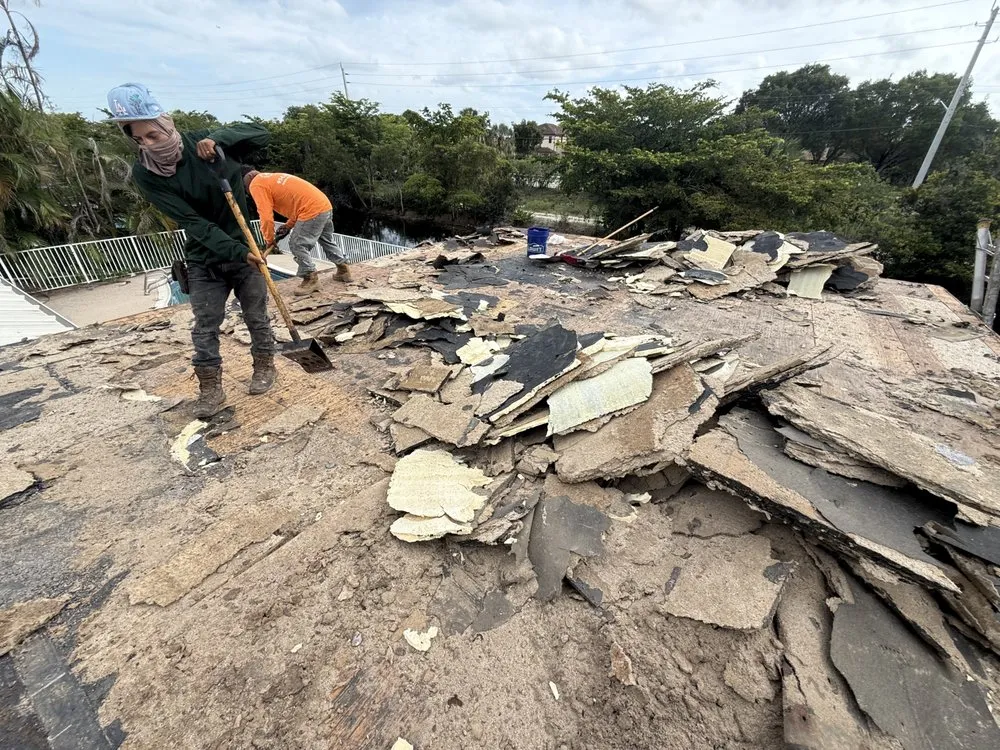 Slide of Atlantic Roofing