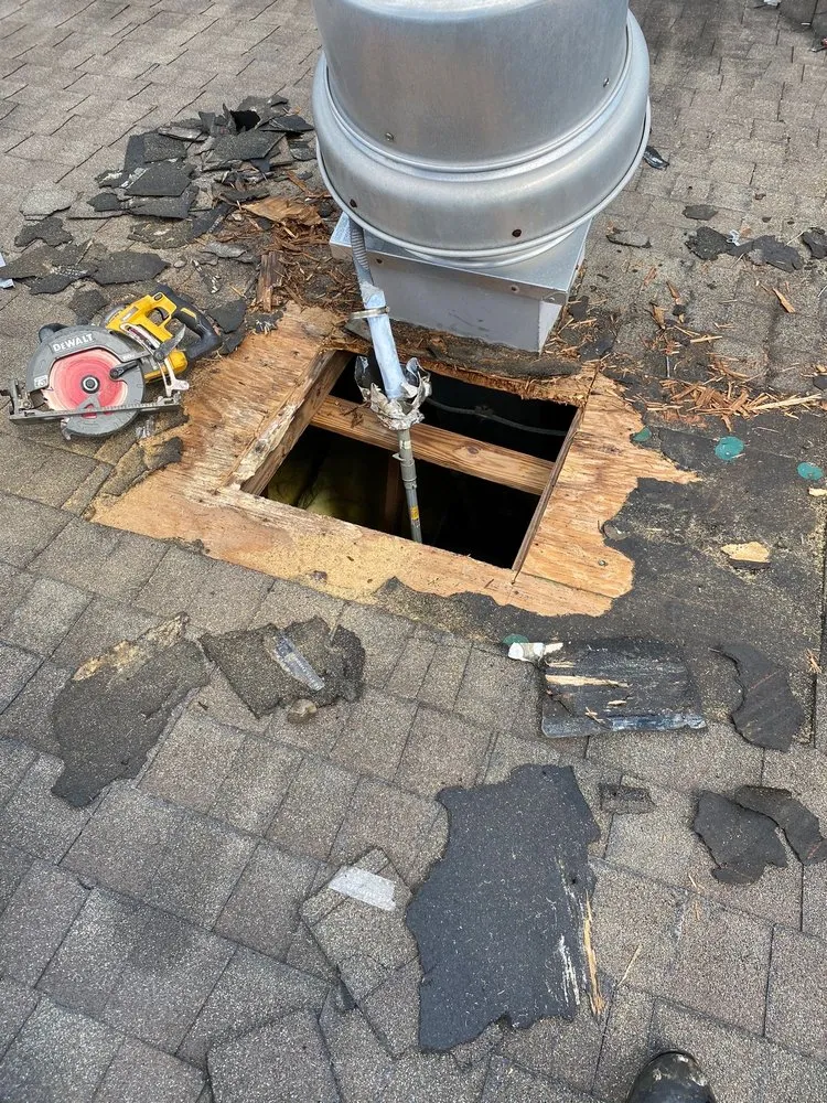 Slide of Atlantic Roofing