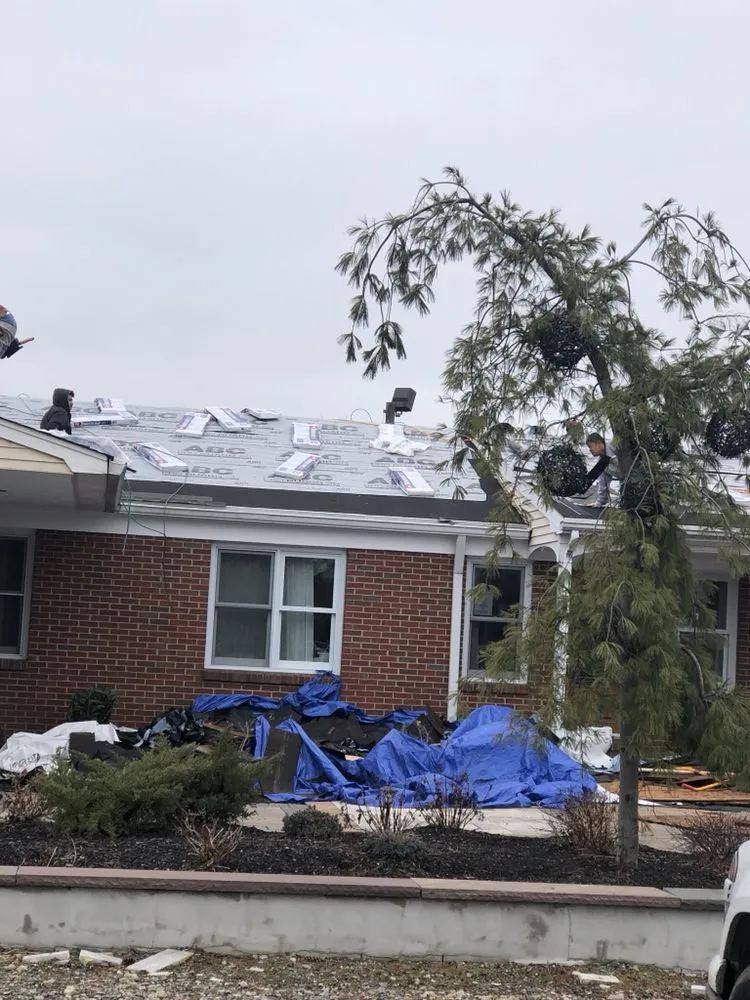 Expert shingle roofing service after storm damage across Robbinsville Township, NJ - Atlantic Roofing