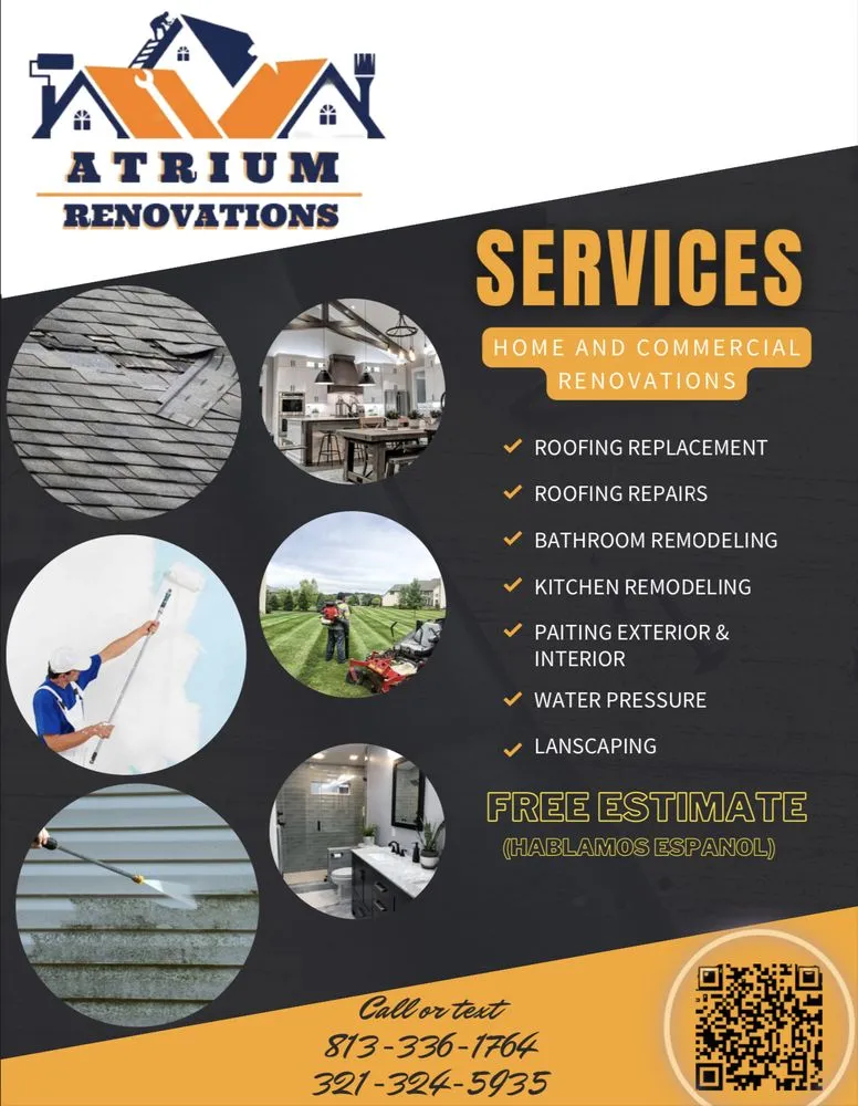 Slide of Atrium Renovations