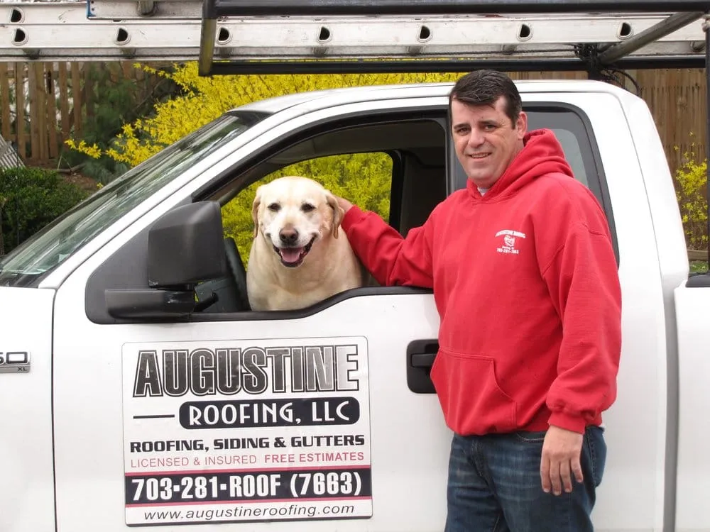 Slide of Augustine Roofing