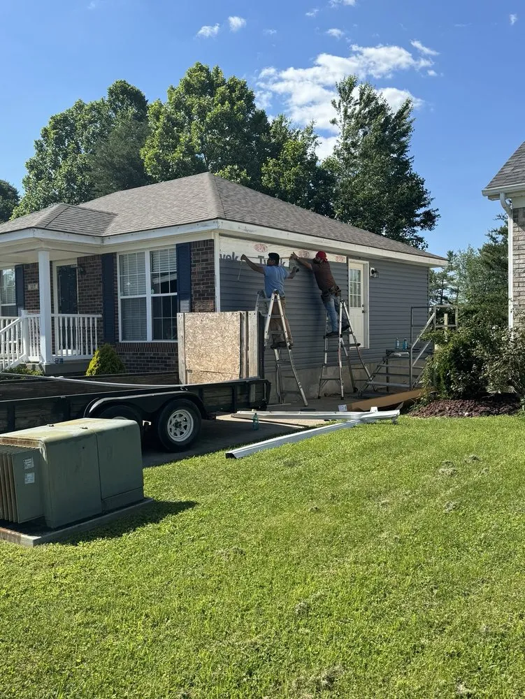 Slide of Augustus Roofing and Gutters