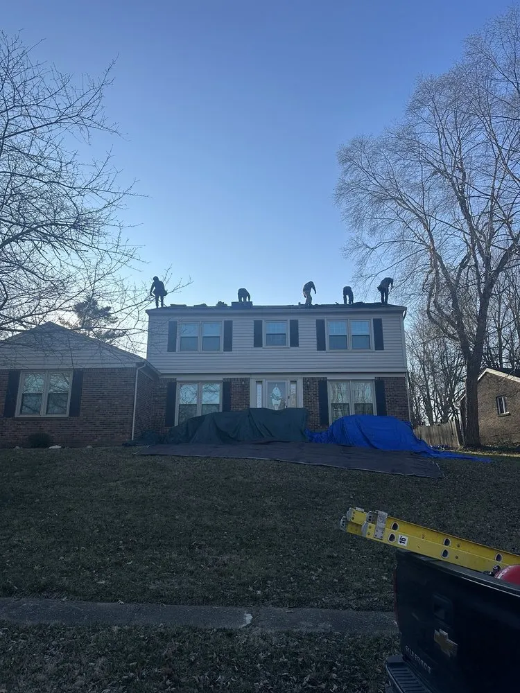 Slide of Augustus Roofing and Gutters