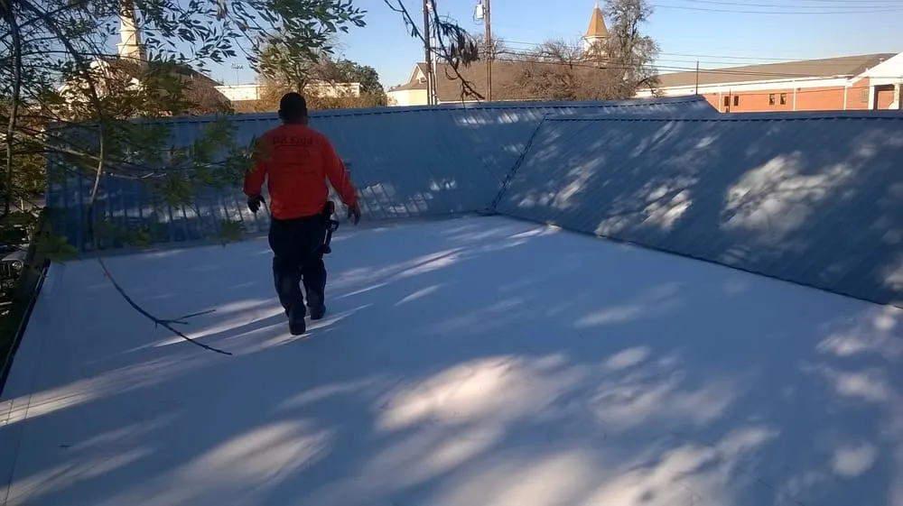 Slide of Austin Roof Man