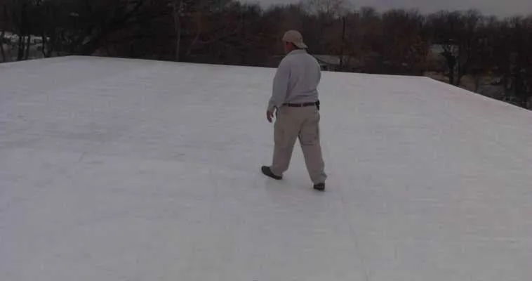 Slide of Austin Roof Man
