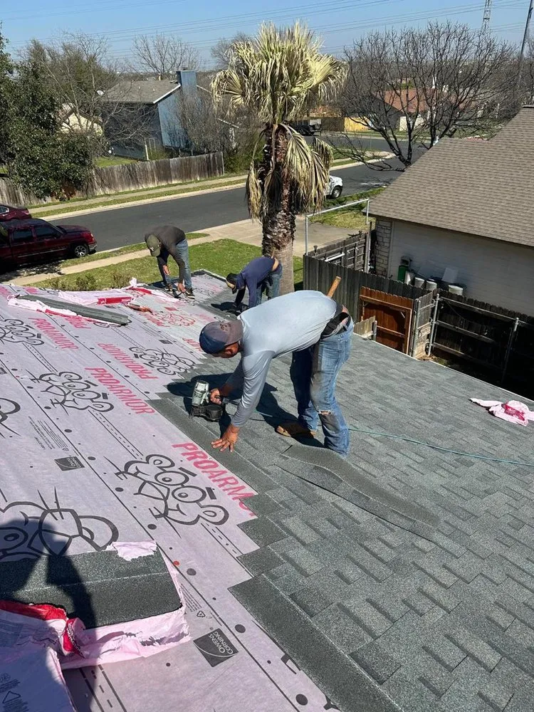 Slide of Austin Roofing