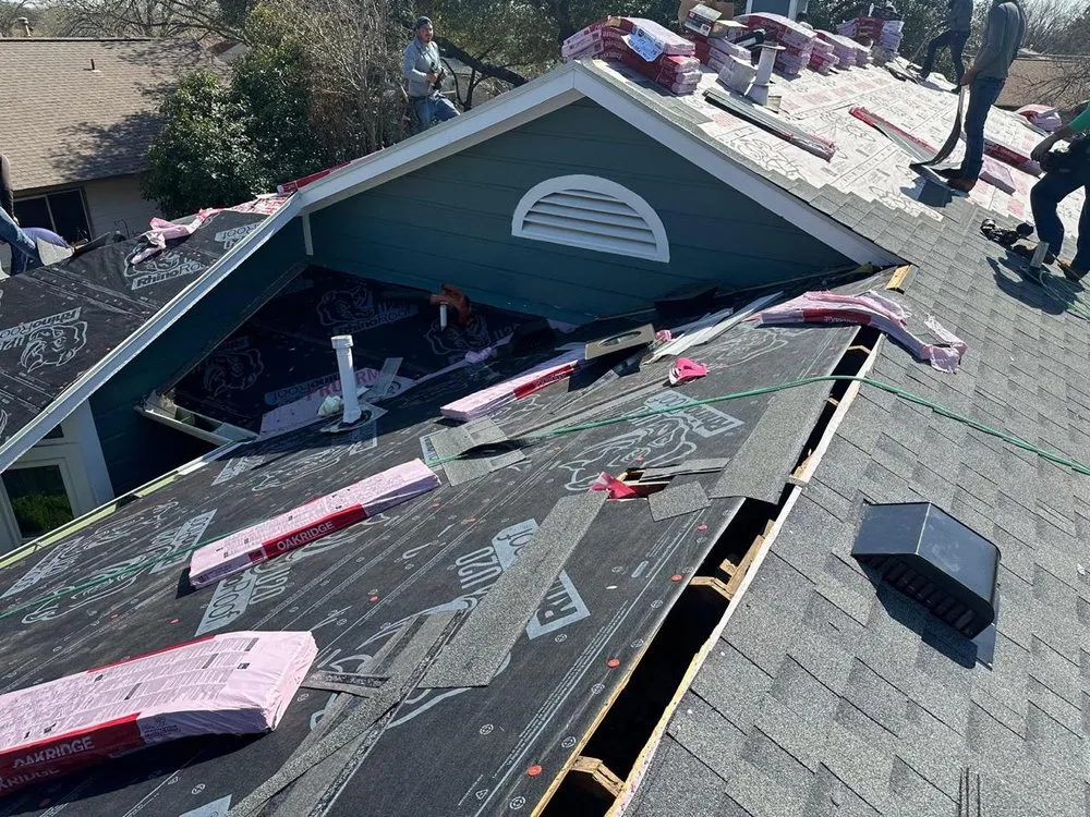 Slide of Austin Roofing